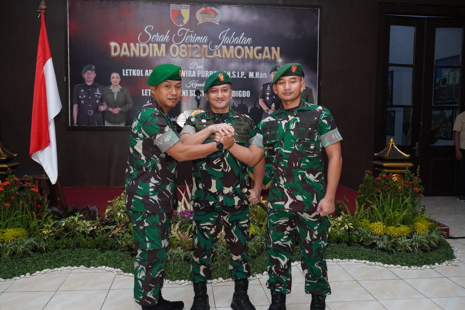 Sertijab Dandim 0812 Lamongan, Danrem 082/CPYJ: Jadilah Prajurit Sejati