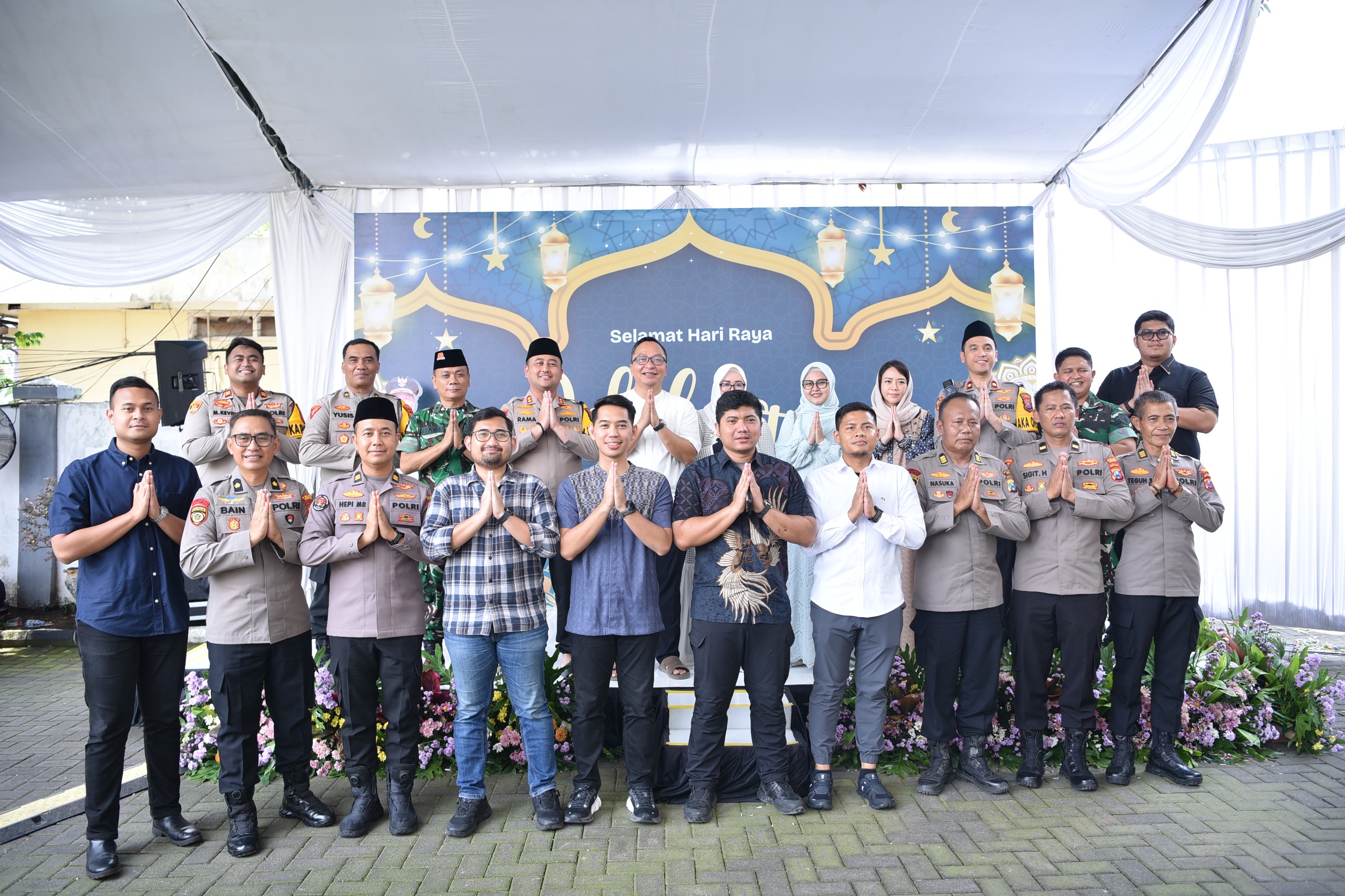 Kapolres Gresik Hadiri Halalbihalal Bersama Forkopimda di Kediaman Bupati, Perkuat Soliditas Lintas Sektor