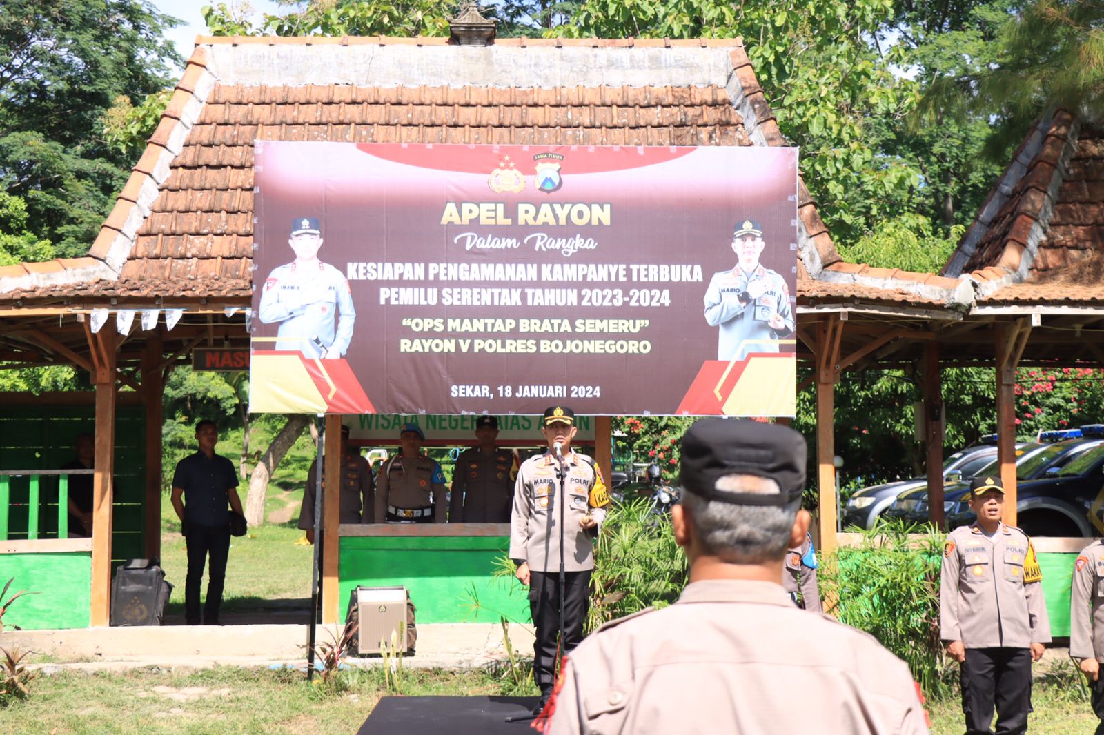 Kapolres Bojonegoro Ingatkan Personel Jaga Netralitas dalam Pemilu