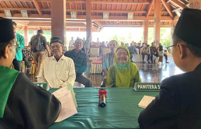 Tidak Tercatat Secara Hukum, 28 Pasangan di Ponorogo Jalani Sidang Isbat Nikah