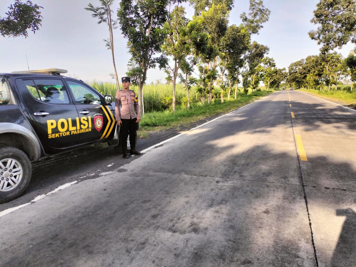 Patroli JLS Pasirian, Polisi Antisipasi Balap Liar hingga Tawuran