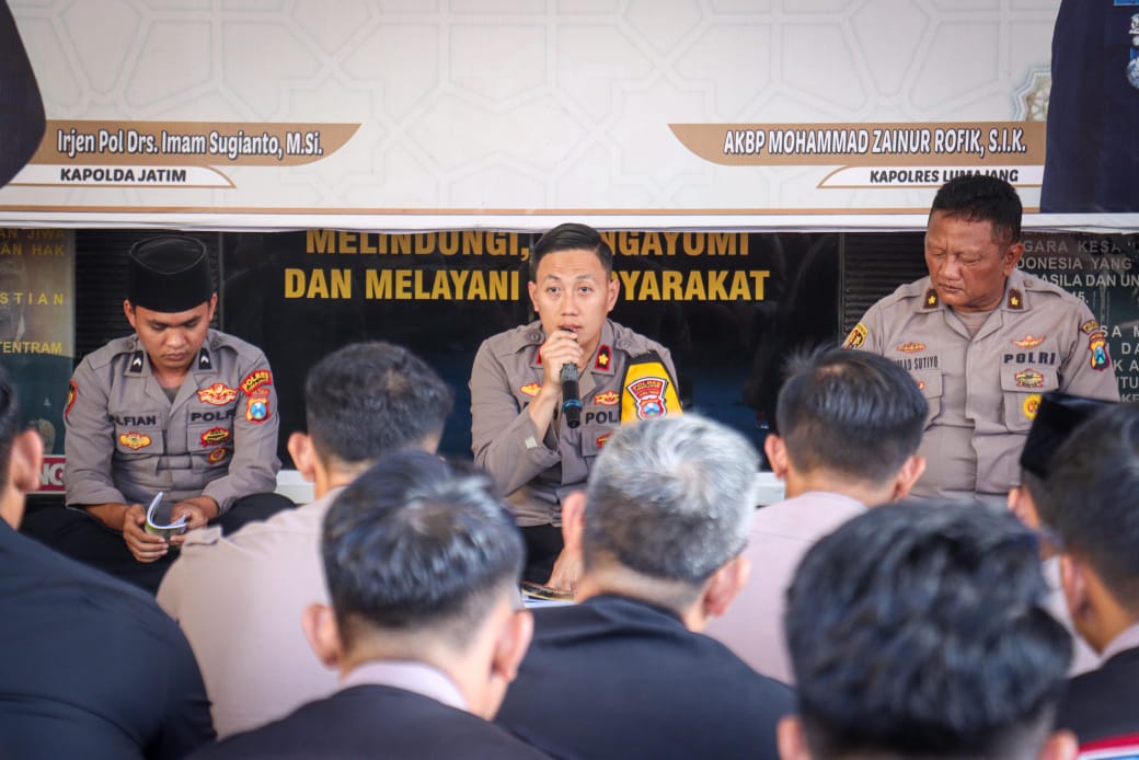 Tingkatkan  SDM Anggota, Polres Lumajang Gelar Binrohtal Secara Rutin