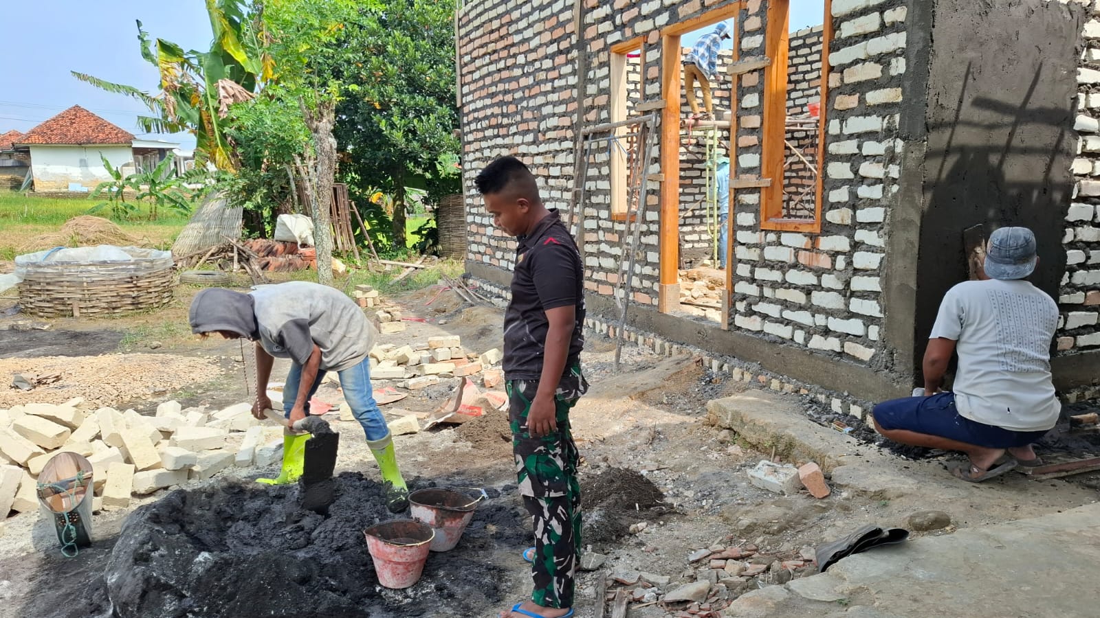 Rehab RTLH Dikebut, TMMD 127 Wujudkan Hunian Layak