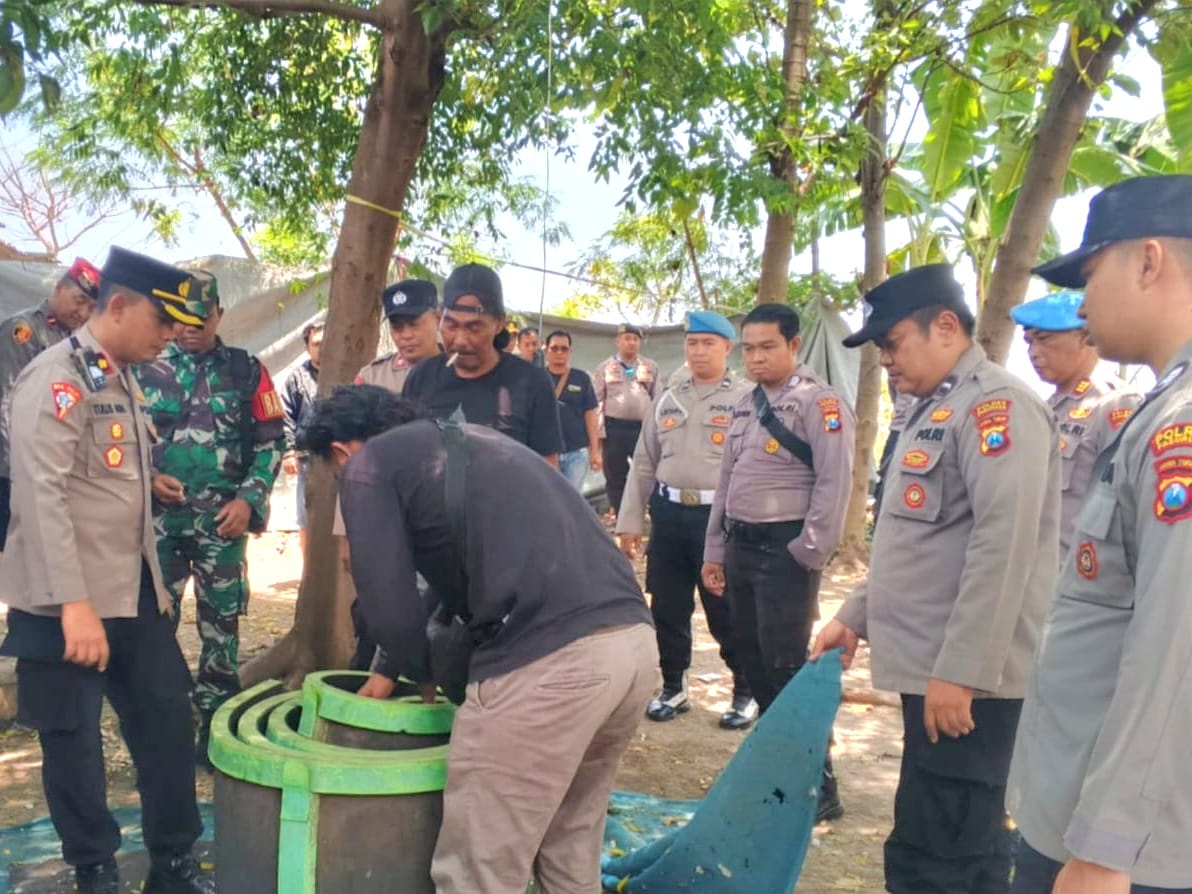 Dua Lokasi  Sabung Ayam di Pasuruan Digerebek Tim Gabungan Polisi-TNI