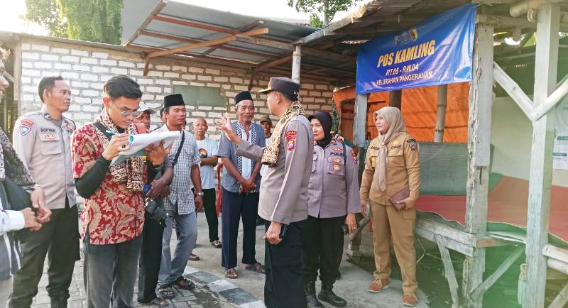 Tim Juri Polda Lakukan Penilaian APJW II di Kelurahan Pangeranan