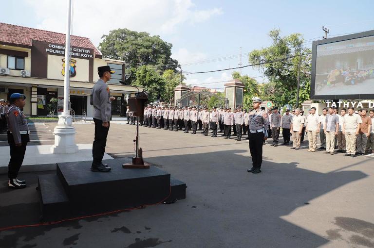 Kapolres Kediri Kota Tekankan Pentingnya Ketulusan dan Menjaga Kepercayaan Publik