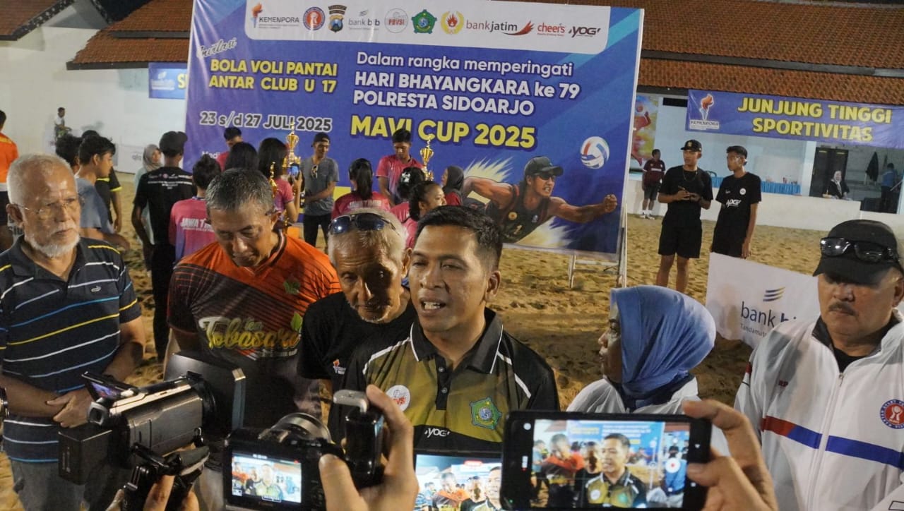 Kapolresta Sidoarjo Apresiasi Potensi Pemain Muda di MAVI Cup 2025