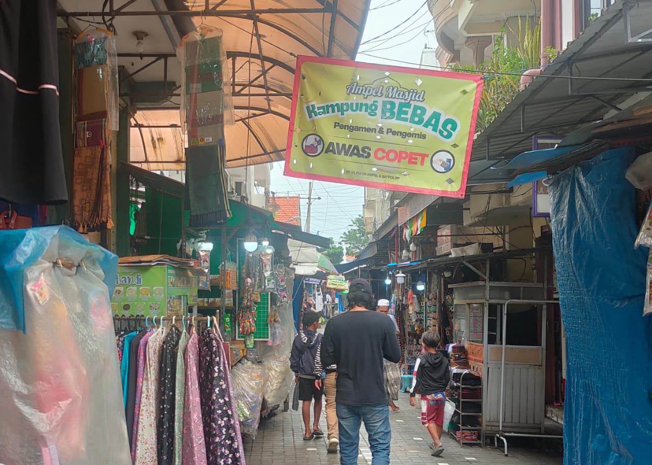 Awas! Kawasan Elit Surabaya Dikepung Pengemis 