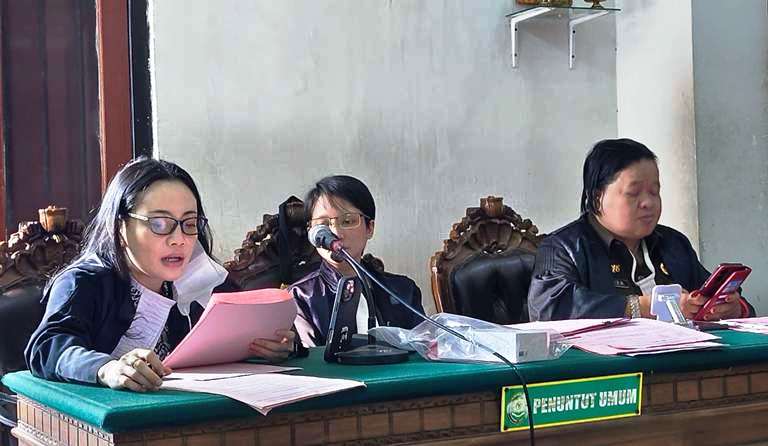 Aksi Maling Motor di Kos-kosan Tandes, Onky Ferynando Dituntut 1 Tahun 4 Bulan Penjara