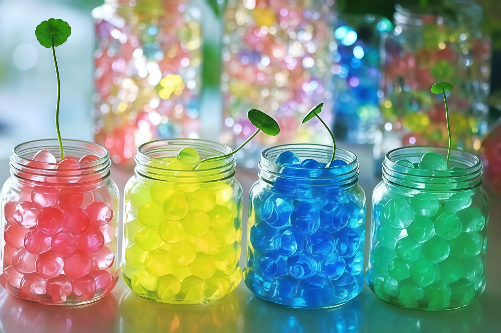 Water Beads Berbahaya bagi Anak Tapi Bisa Jadi Media Tanaman Hias yang Estetik