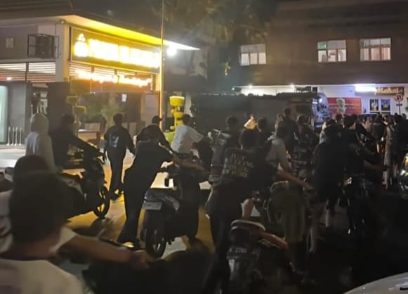 Patroli Blue Light Polresta Malang Kota Garuk Ratusan Motor