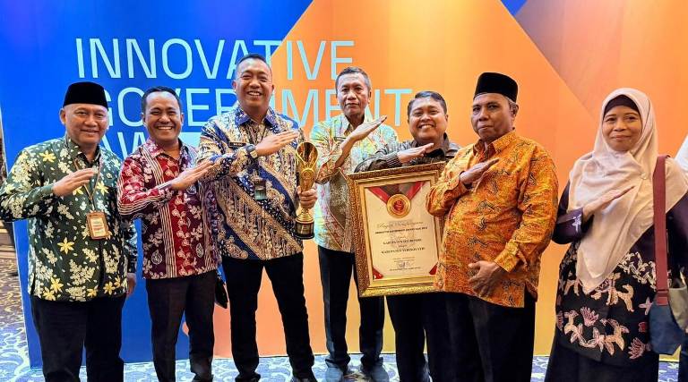 Situbondo Raih Penghargaan IGA sebagai Kabupaten Terinovatif Tahun 2025