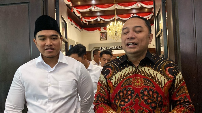 Silaturahmi Kaesang Pangarep dan Wali Kota Eri Cahyadi Bahas Isu Penahanan Ijazah