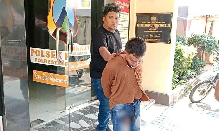 Bandit Curanmor Ditangkap di Hadapan Anak-Istri di Jalan Darmo, Sudah 14 Kali Beraksi