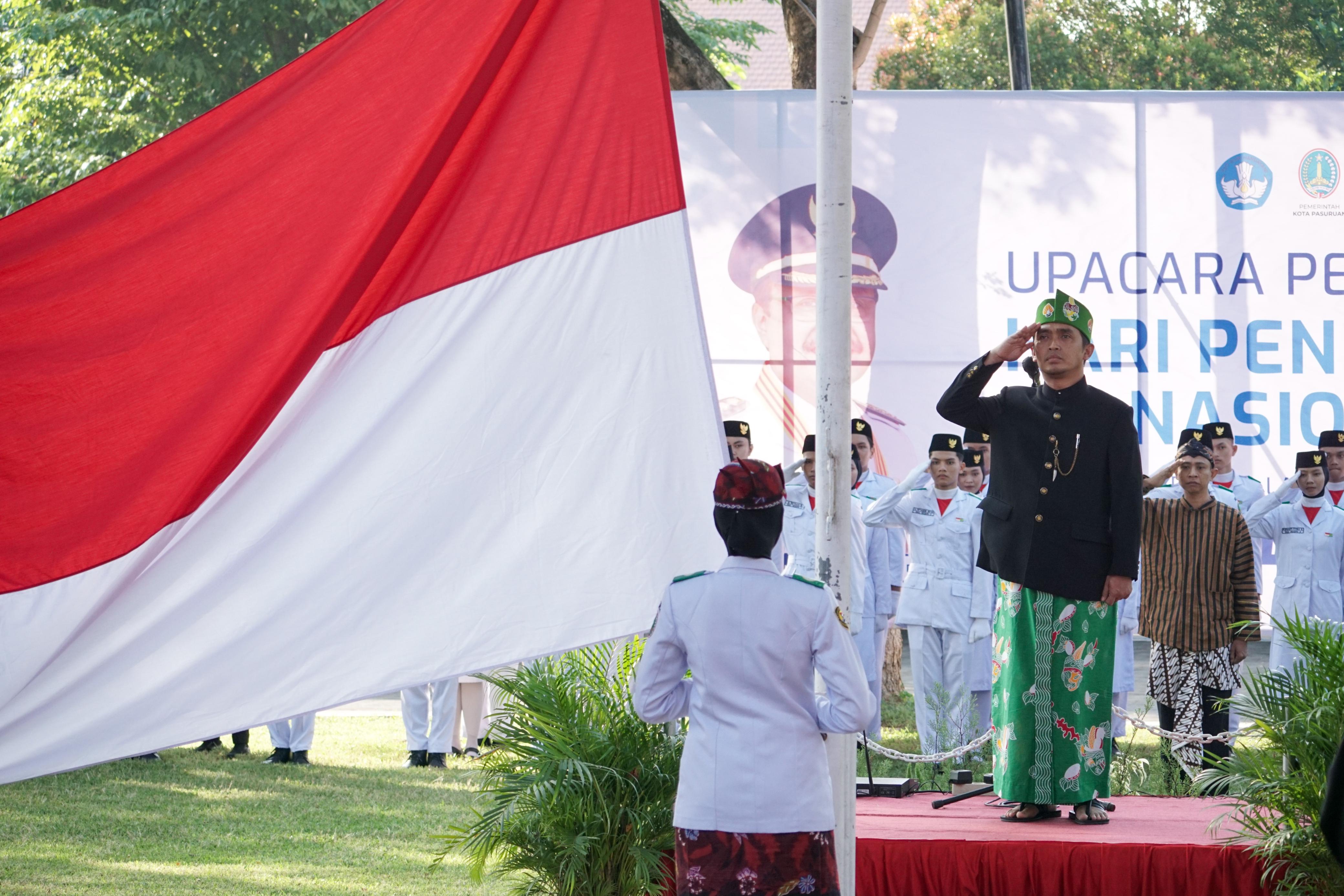 Pimpin Upacara Hardiknas, Mas Adi: IPM Kota Pasuruan Tahun 2023 Capai 78,30 