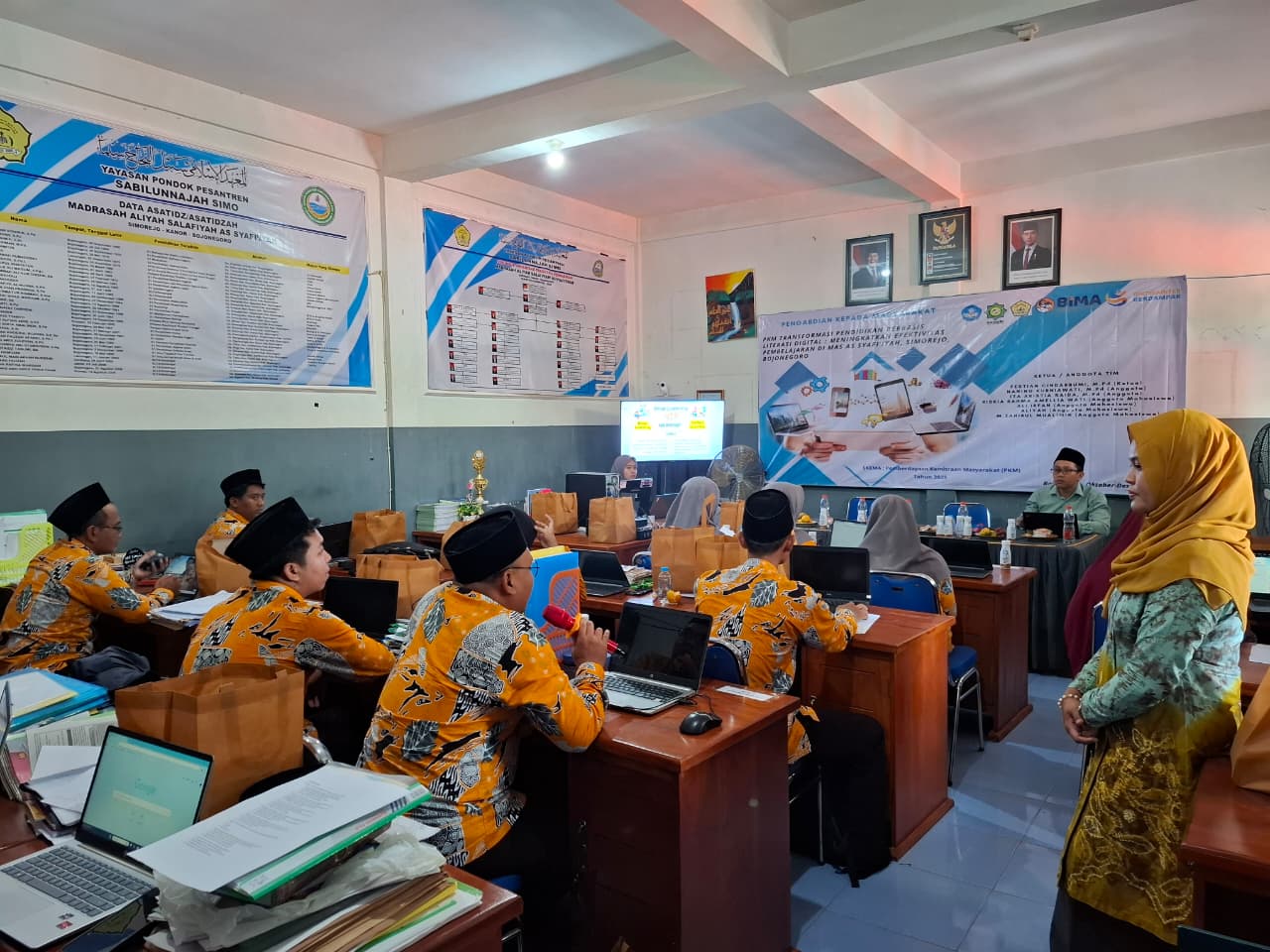 Dosen Unugiri Bojonegoro Tingkatkan Efektivitas Pembelajaran di MAS Salafiyah Simorejo