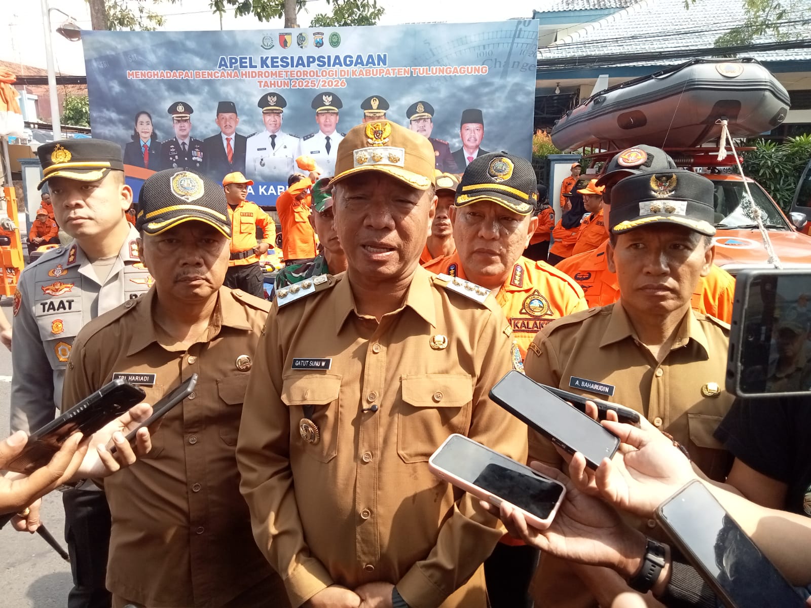 Pemkab Tulungagung Siagakan 700 Personel Gabungan Hadapi Potensi Bencana
