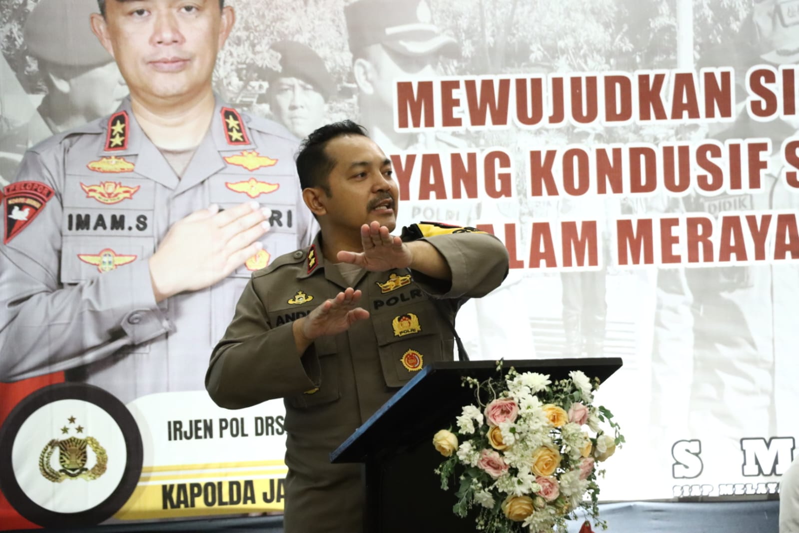 Ciptakan Sitkamtibmas dan Kamseltibcarlantas, Kapolres Batu Gelar Rakor Lintas Sektoral