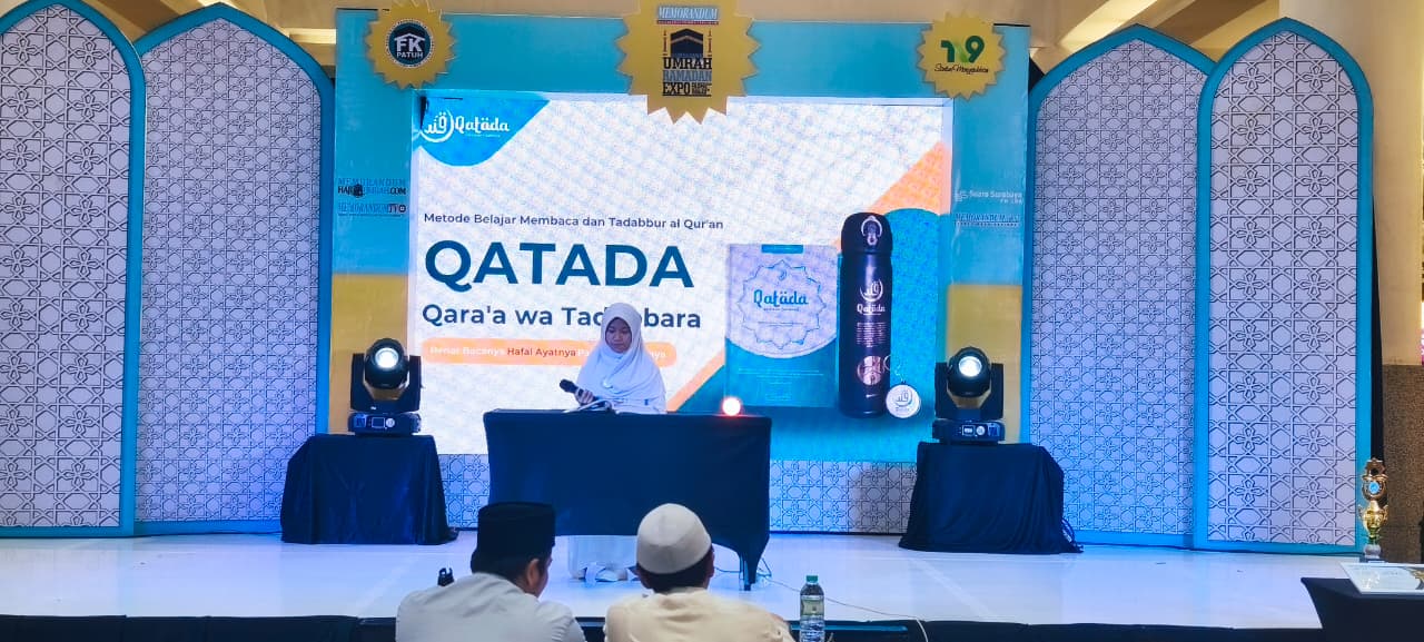 Lantunan Alquran Peserta Lomba Tartil Getarkan Pengunjung Umrah Ramadan Expo di Royal Plaza
