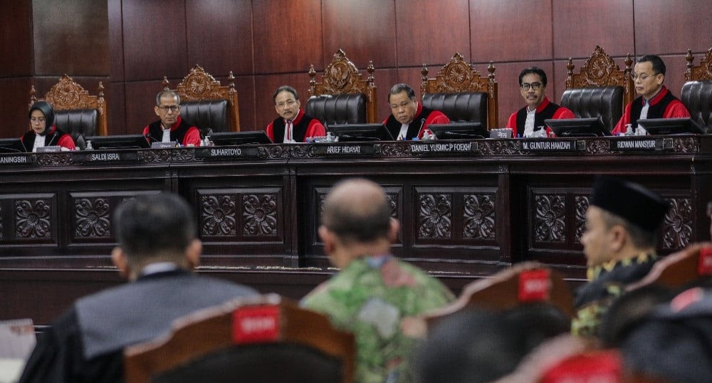 Pembacaan Putusan Sidang MK: Presiden Jokowi Tidak Terbukti Intervensi Pilpres 2024