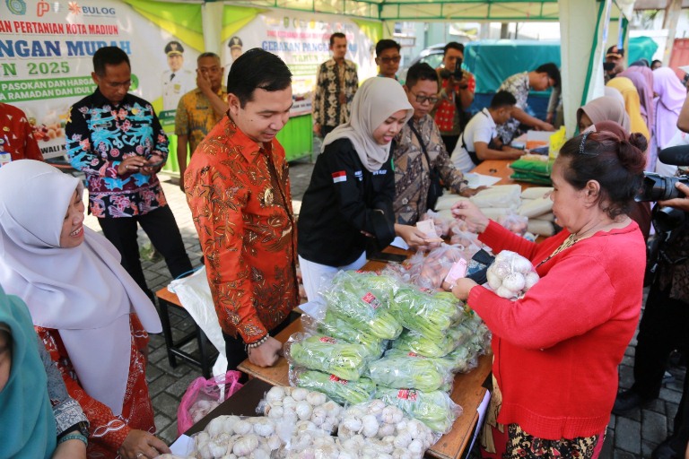 Intervensi Kenaikkan Harga Bapokting, Pemkot Madiun Gelar Gerakan Pangan Murah