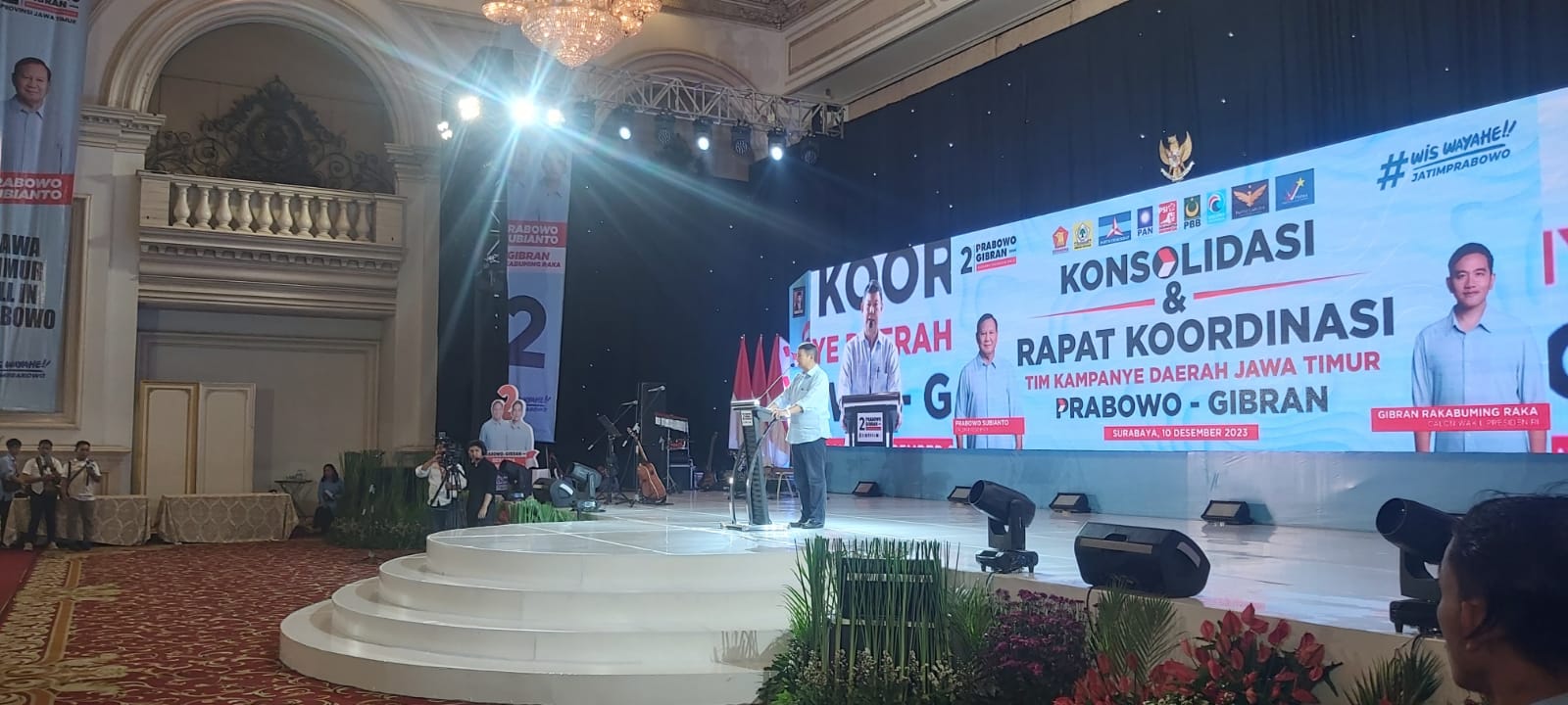 TKD Prabowo-Gibran Jatim Panaskan Mesin Pemenangan Pilpres 2024