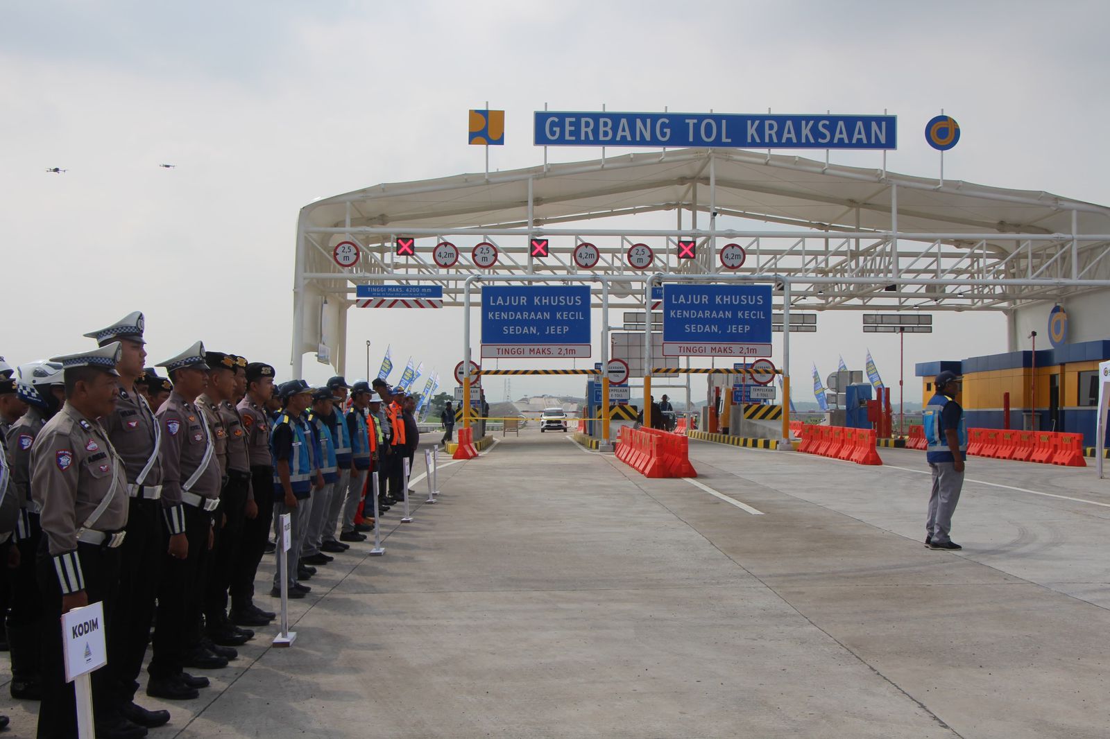 Volume Kendaraan di Exit Tol Fungsional Gending-Kraksaan Melonjak Signifikan