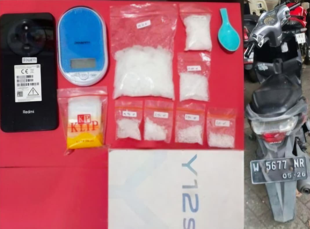 Sabu 1,1 Ons Gagal Edar di Pandaan, Pengedar Terancam Hukuman Mati