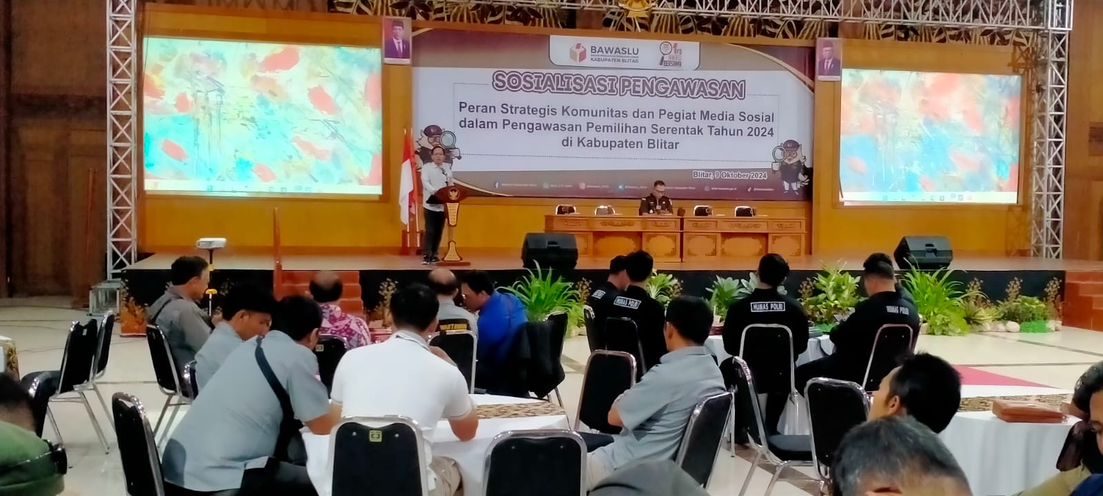 Bawaslu Kabupaten Blitar Ajak Pegiat Media Sosial Awasi Pilkada