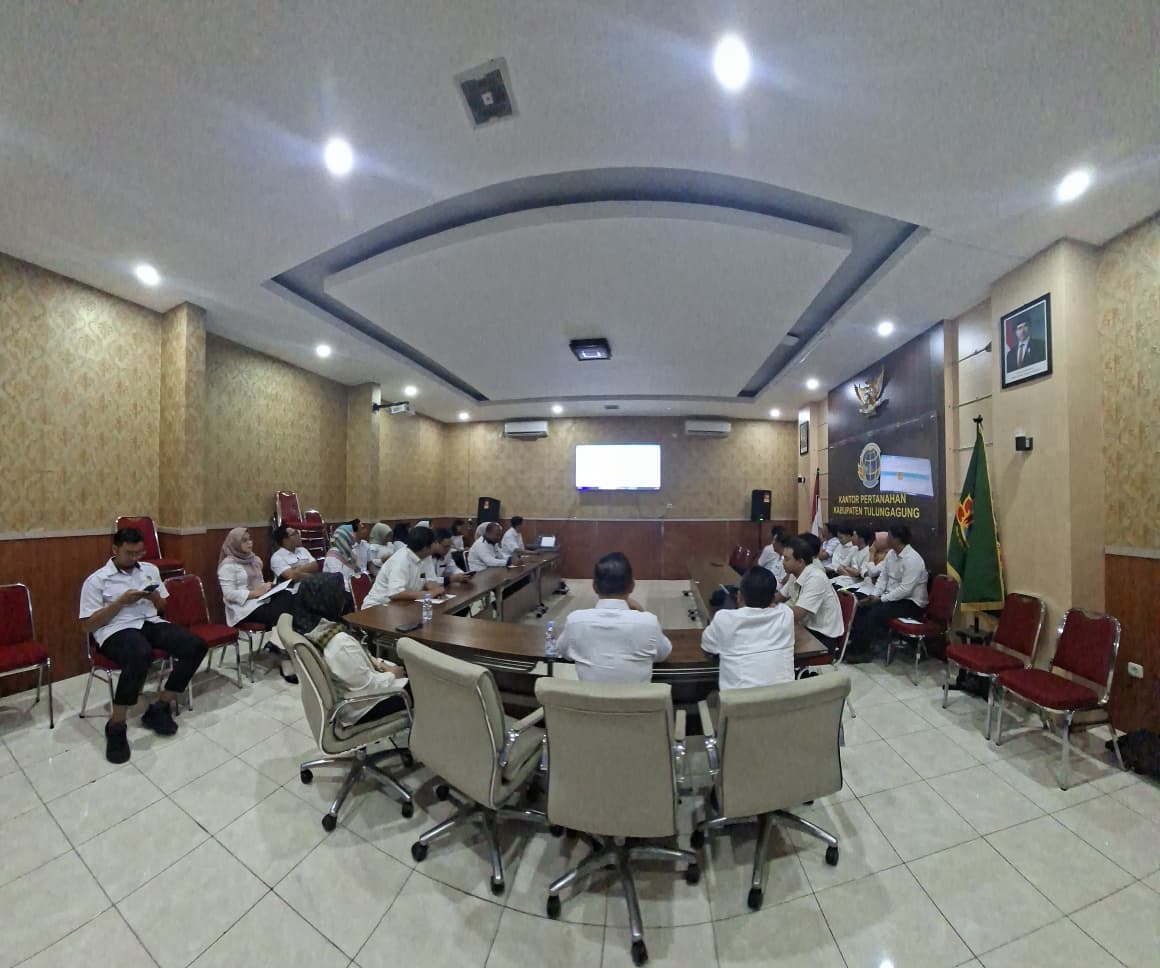 Kantah Tulungagung Gaspol PTSL 2026, Gatot Suyanto Tekankan Kualitas Data