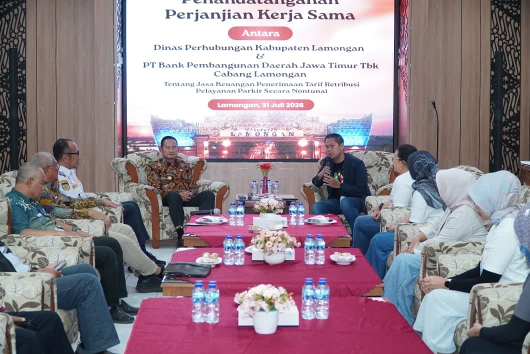 Resmi, Bayar Parkir di Lamongan Pakai QRIS Mulai 10 Agustus 2026