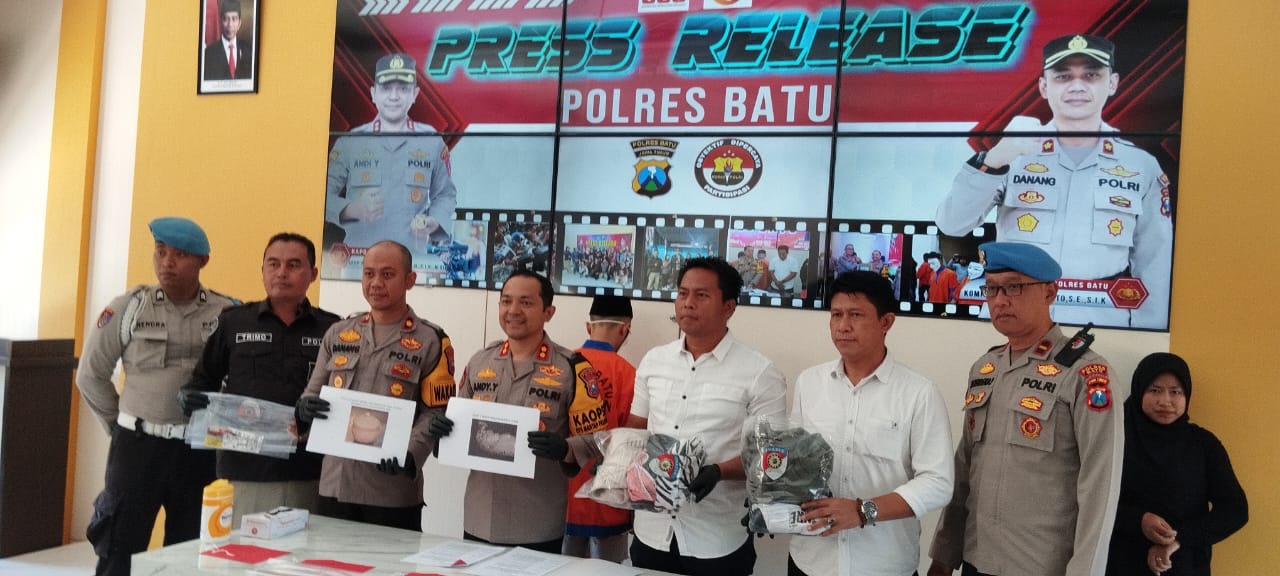 Warga Sleman bersama Kekasihnya Ngamar di Mapolres Batu Usai Lakukan Aborsi