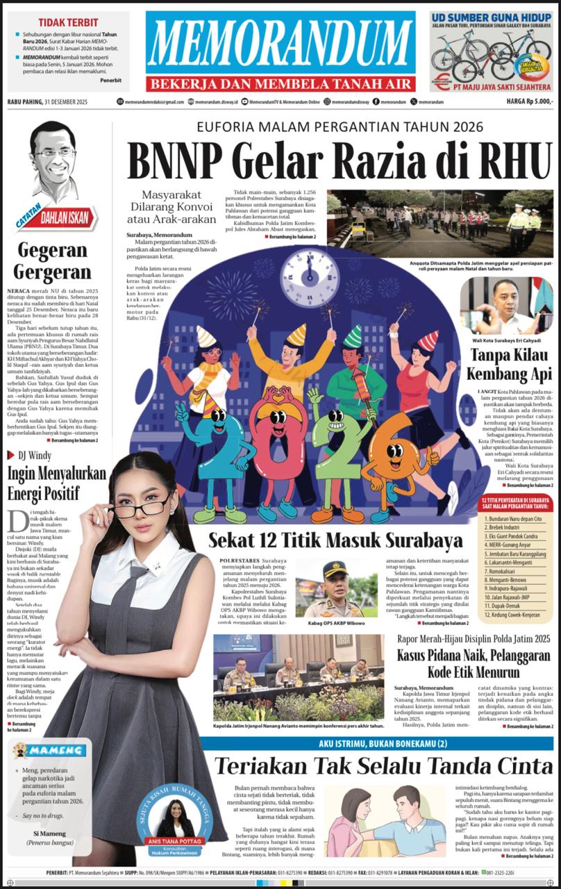 Memorandum Edisi 31 Desember 2025