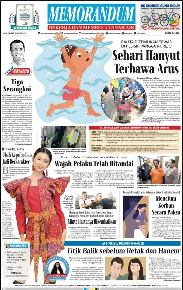 Memorandum Edisi 5 Januari 2026