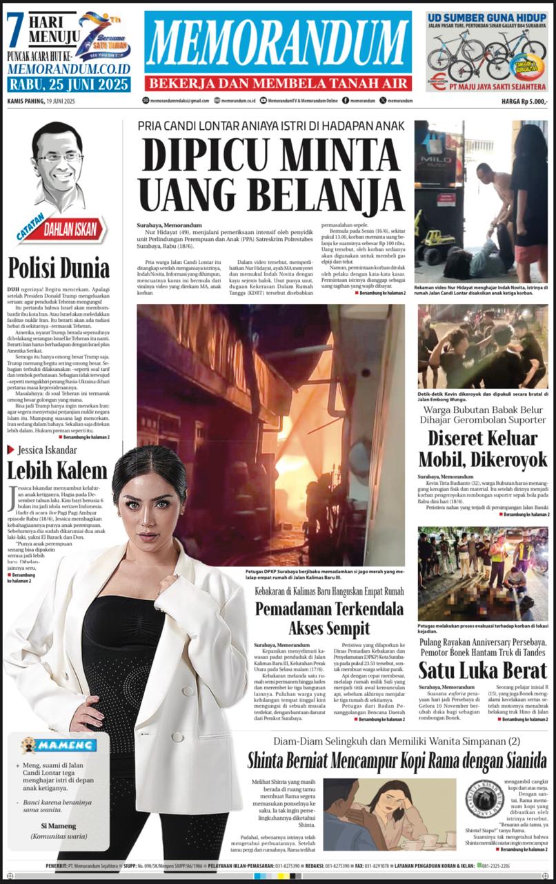 Memorandum Edisi 19 Juni 2025