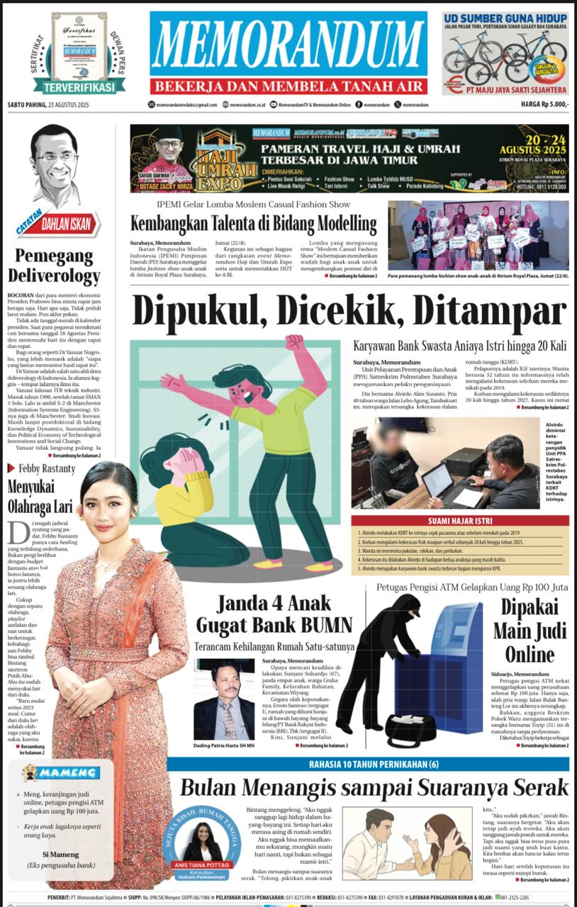 Memorandum Edisi 23 Agustus 2025