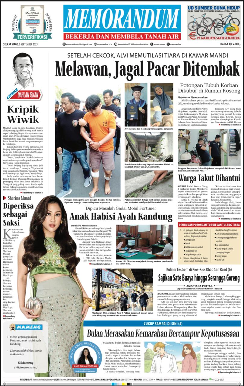Memorandum Edisi 9 September 2025