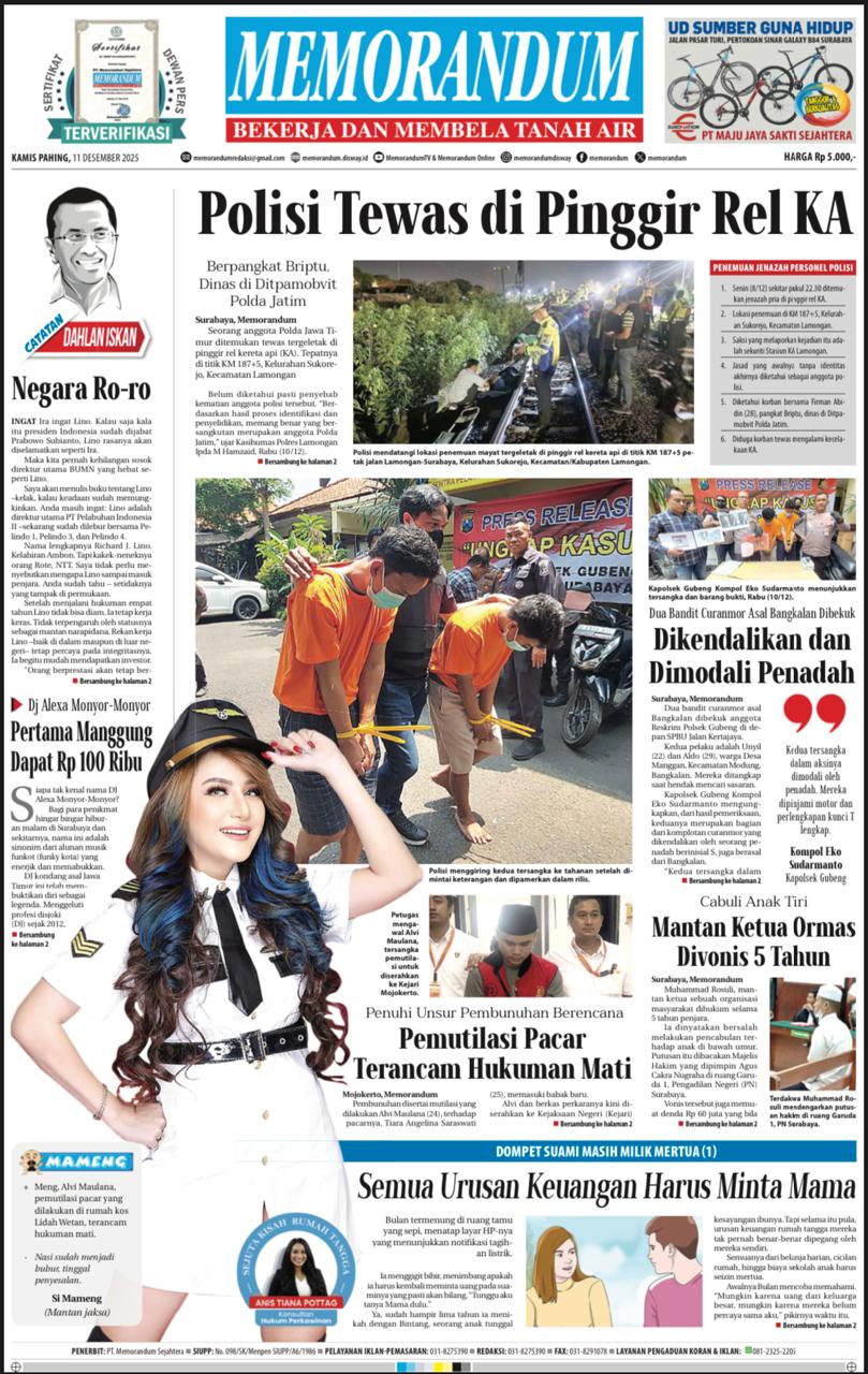 Memorandum Edisi 11 Desember2025