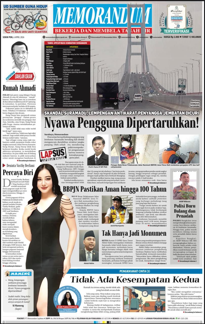 Memorandum Edisi 6 April 2026