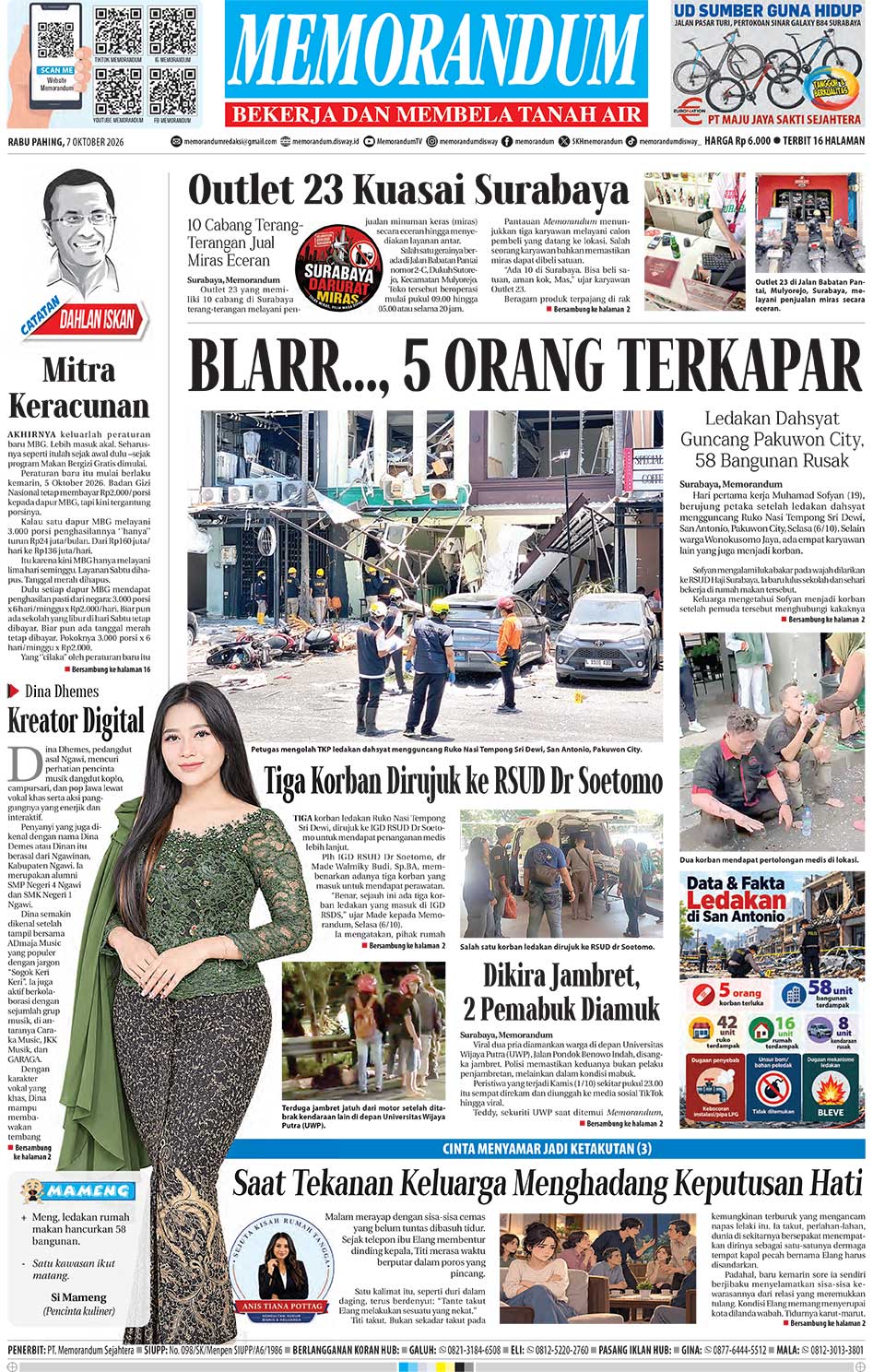 Memorandum Edisi 7 Oktober 2026