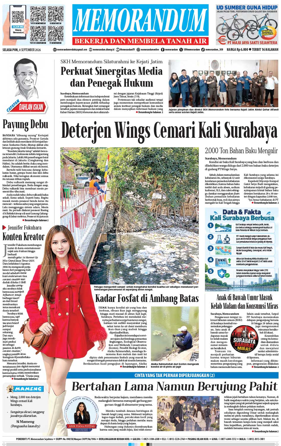 Memorandum Edisi 6 September 2026