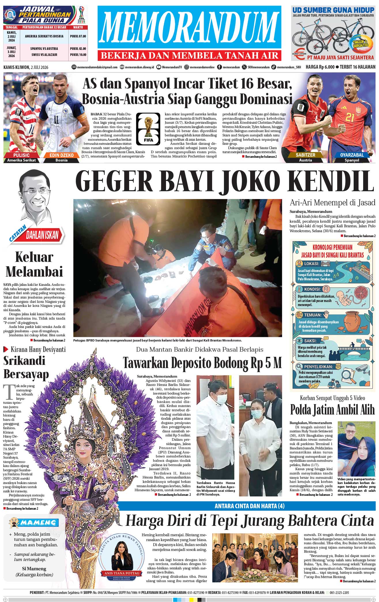  	Memorandum Edisi 2 Juli 2026