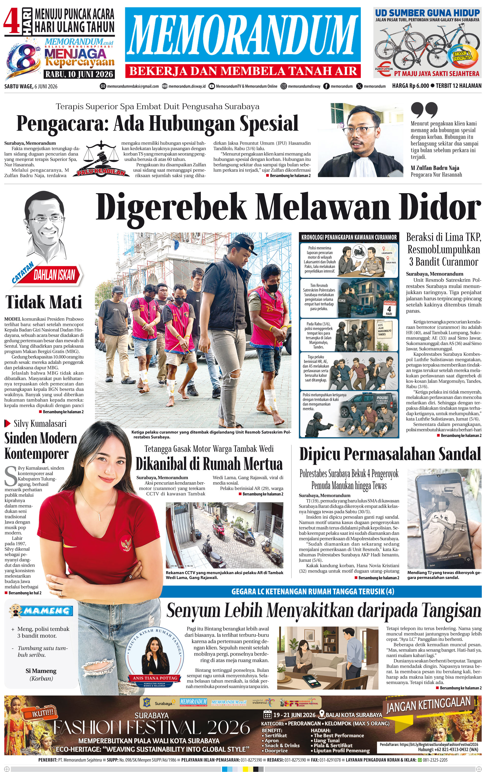 Memorandum Edisi 6 Juni 2026