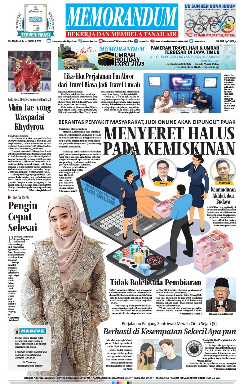 Memorandum Edisi 12 September 2023