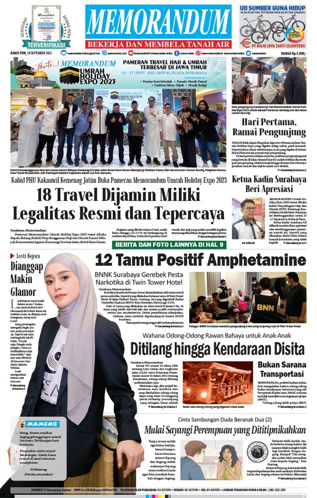 Memorandum Edisi 14 September 2023