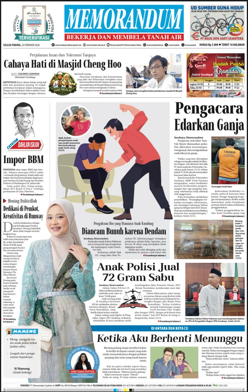  	Memorandum Edisi 24 Februari 2026