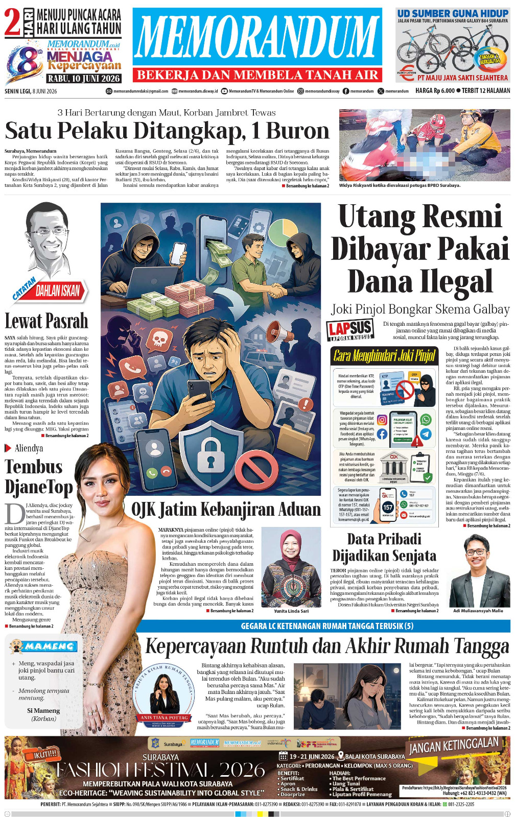 Memorandum Edisi 8 Juni 2026