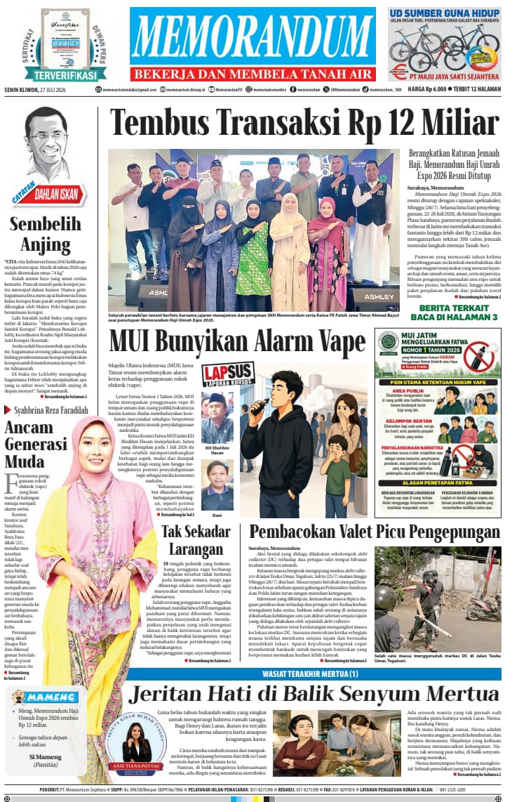 Memorandum Edisi 27 Juli 2026