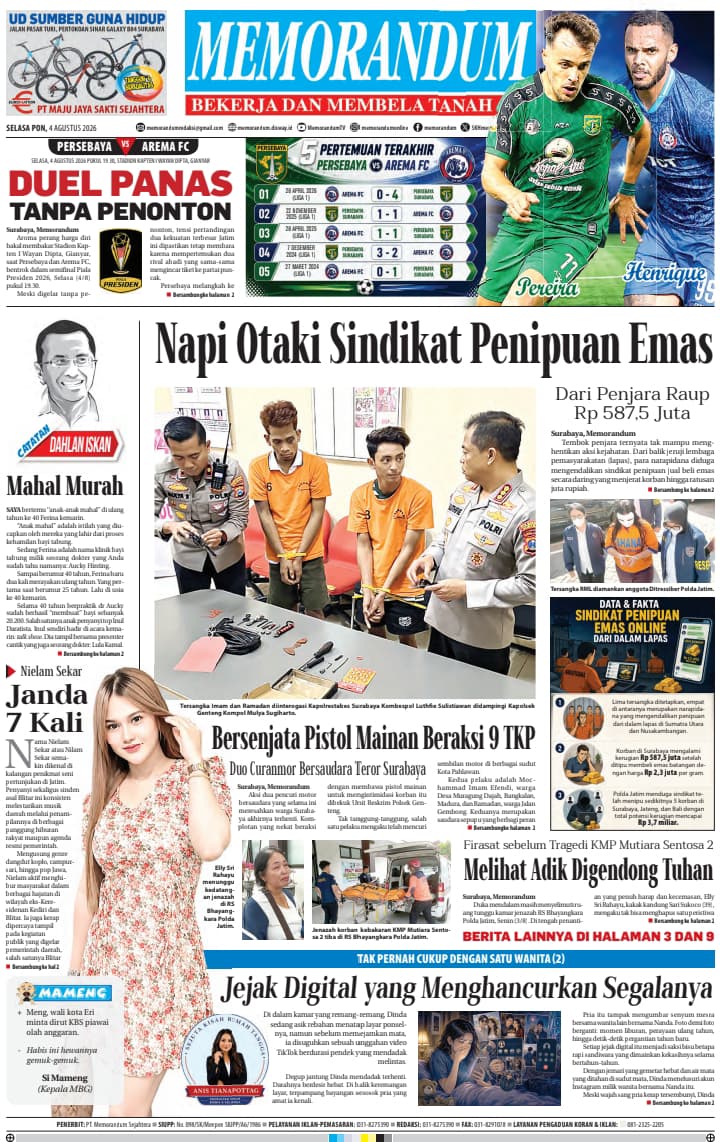 Memorandum Edisi 4 Agustus 2026