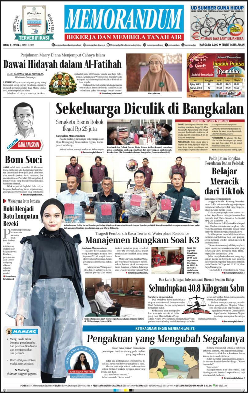 Memorandum Edisi 04 Maret 2026